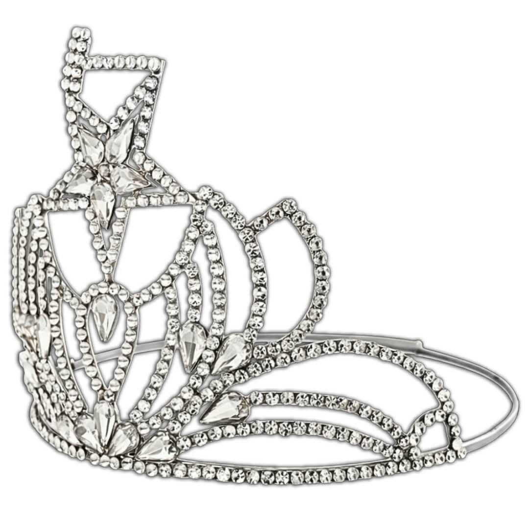 Masonic Grand Matron Clear Star Crown