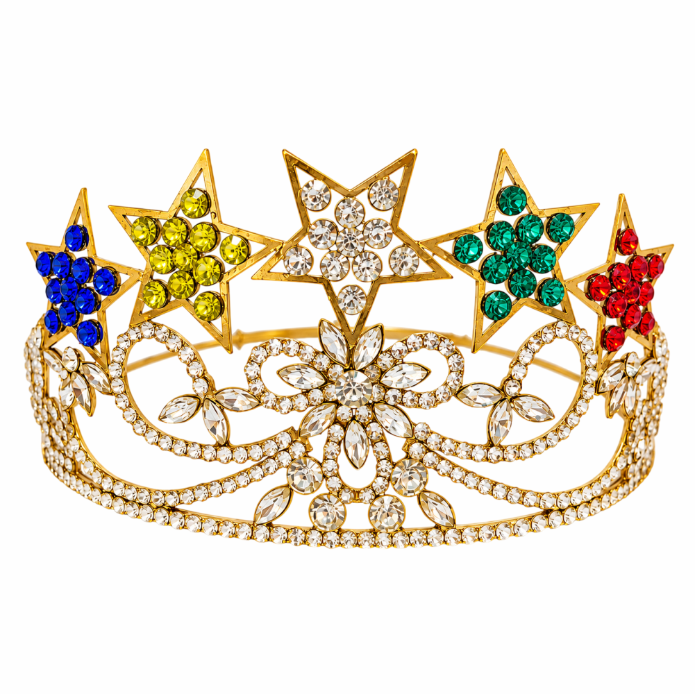 OES Five Stars Beautiful Crown