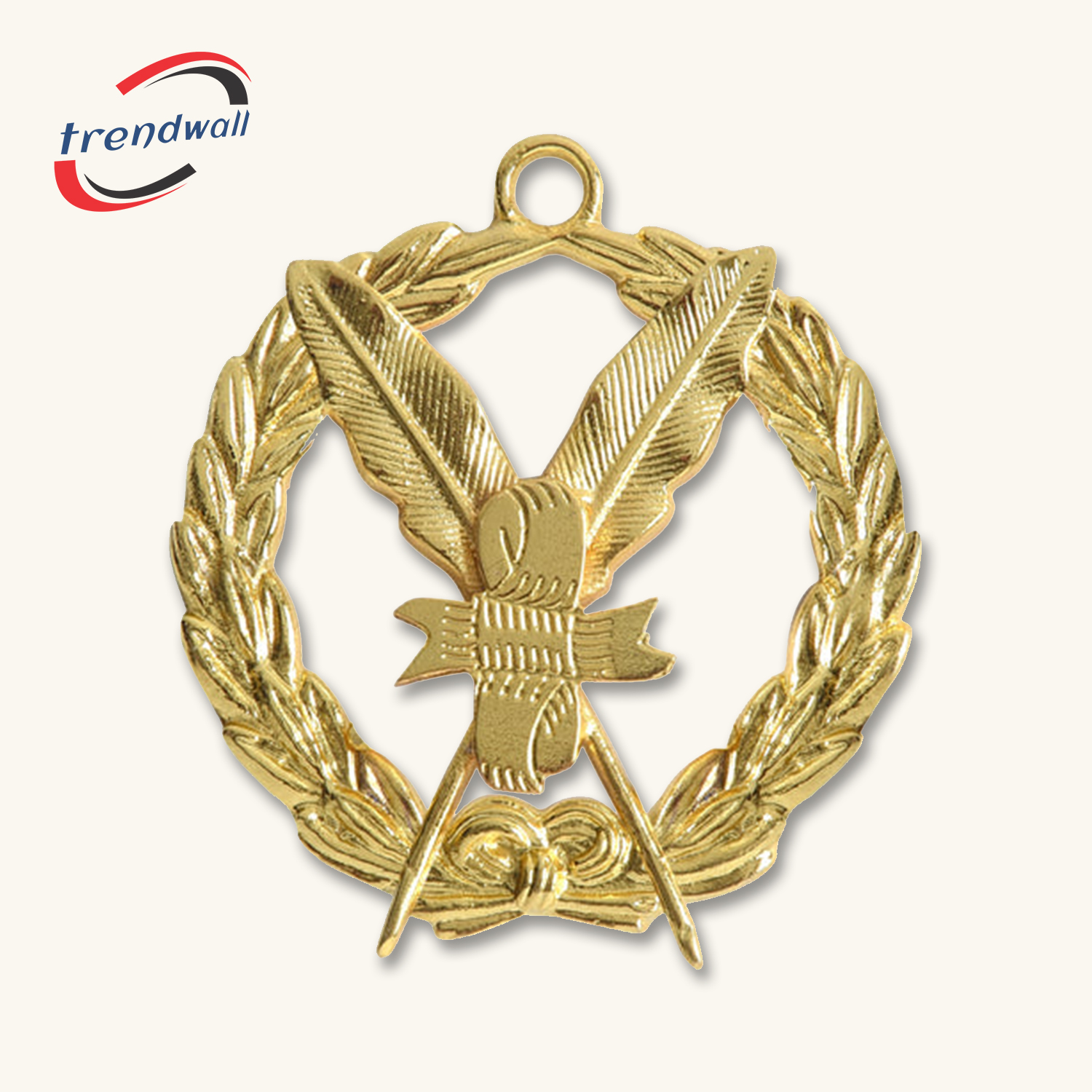 Grand Recorder Knights Templar Commandery Officer Collar Jewel 