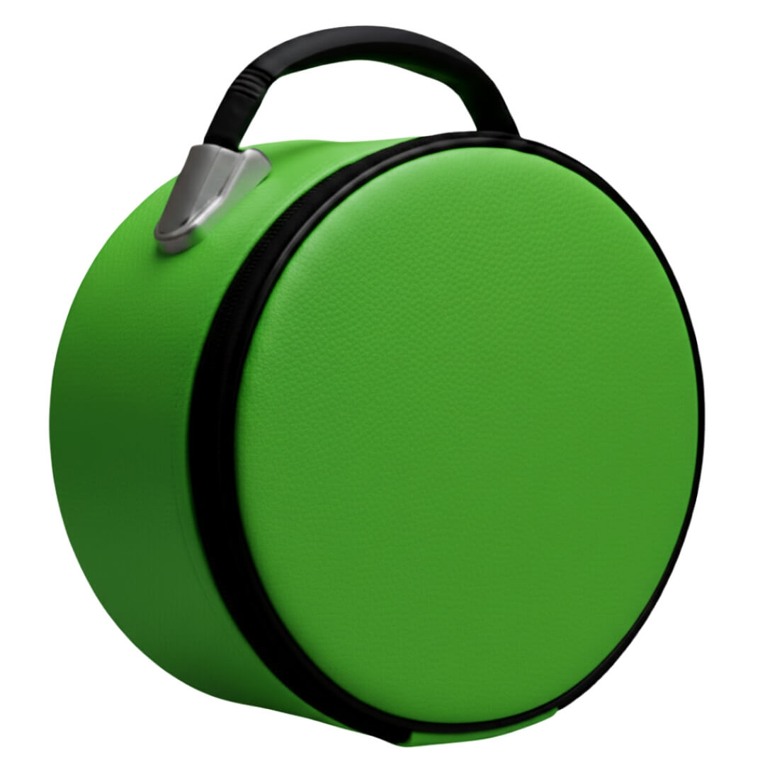 Masonic Crown Cap Case Green Color