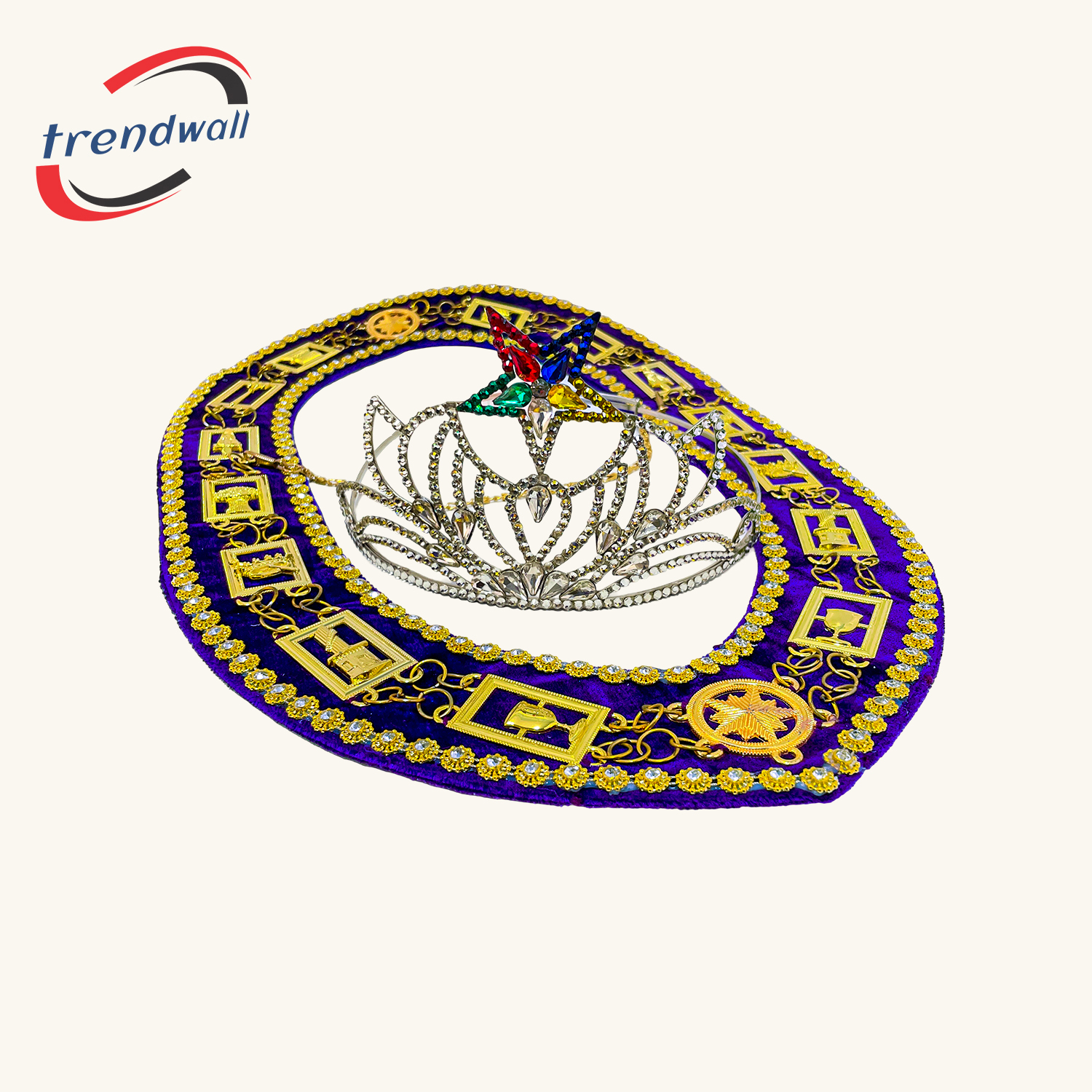 OES Crown with Chain Collar