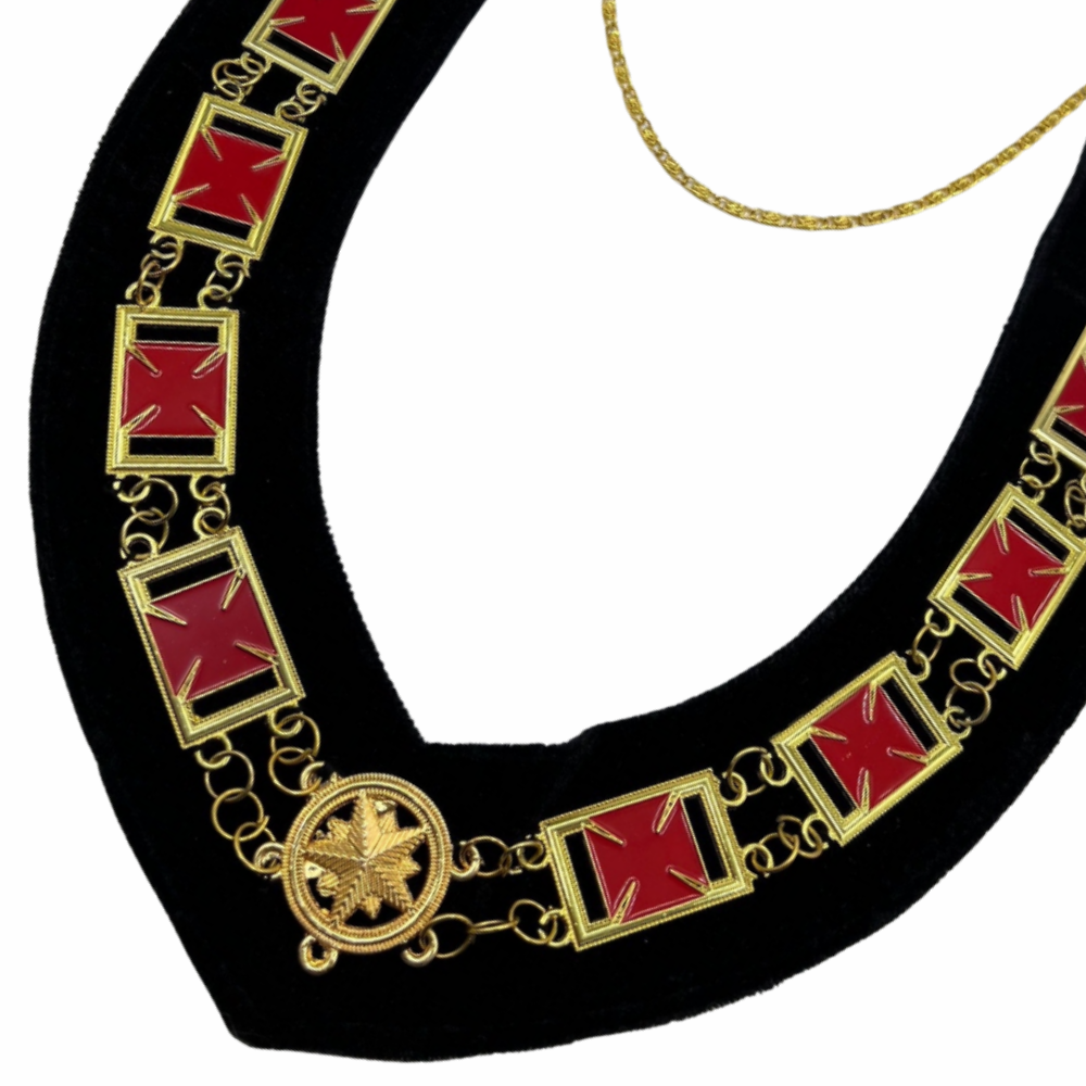 Knights Templar Commandery Chain Collar