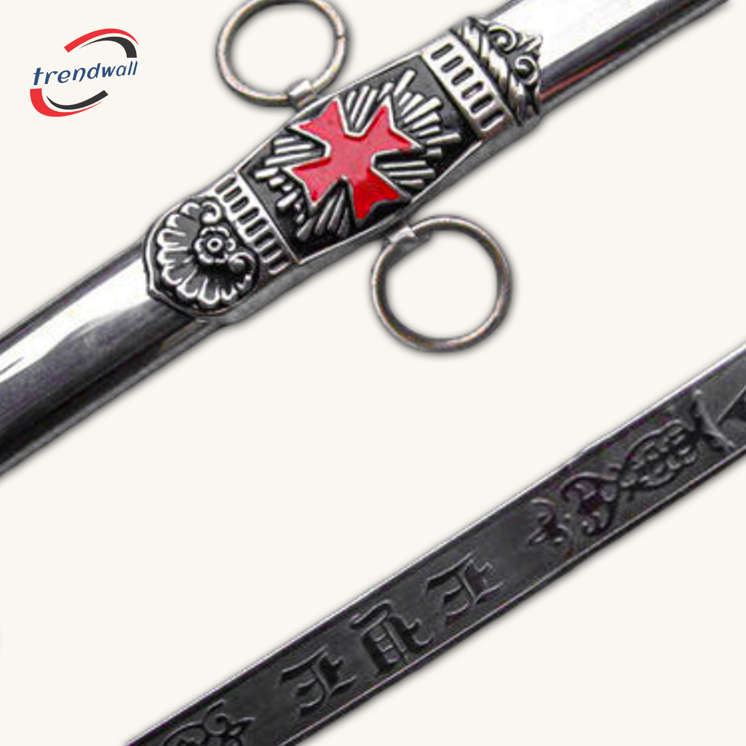 Knights Templar Commandery Sword - Eagle Guard with Chain