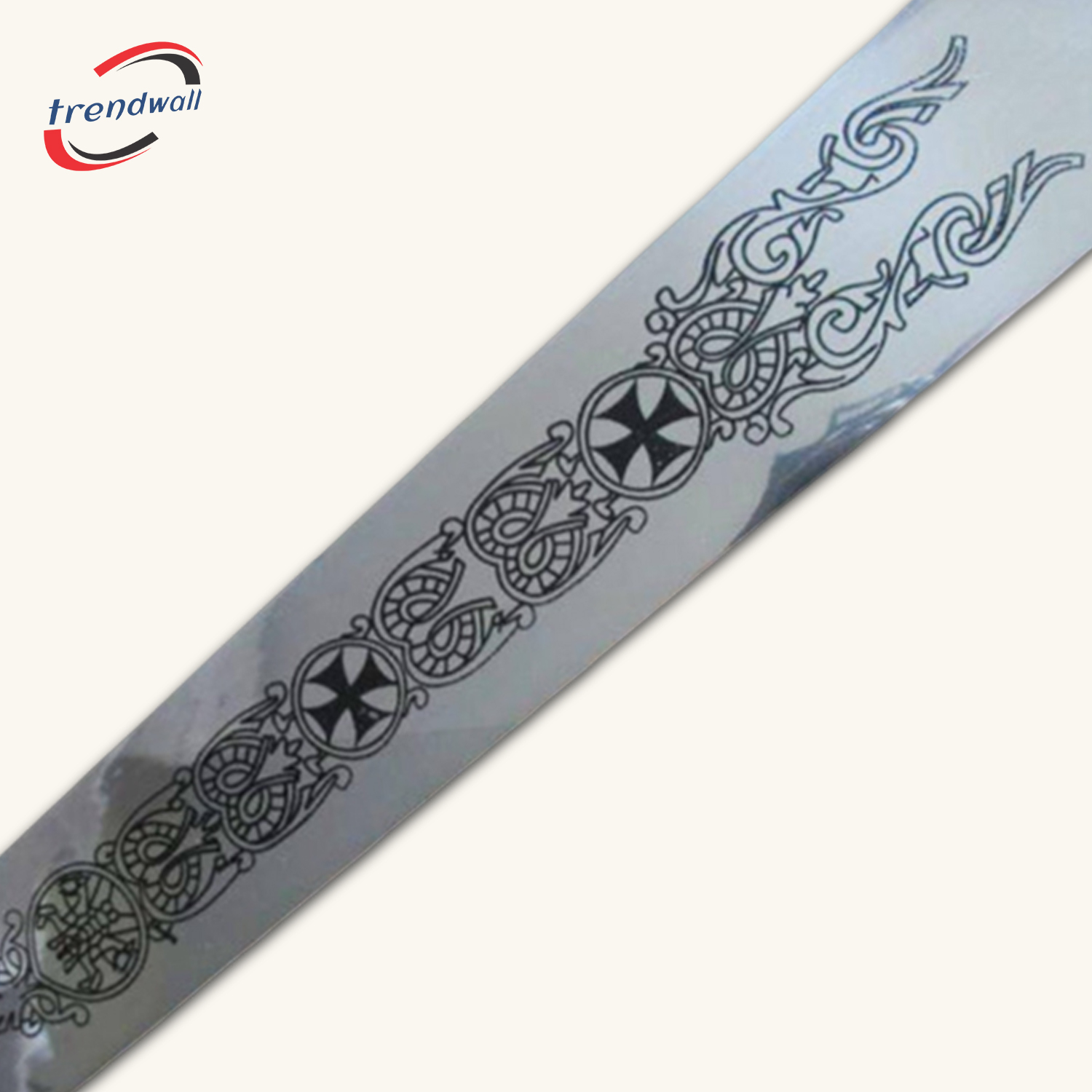 Knights Templar Commandery Sword - 12th Century Espada W Plaque