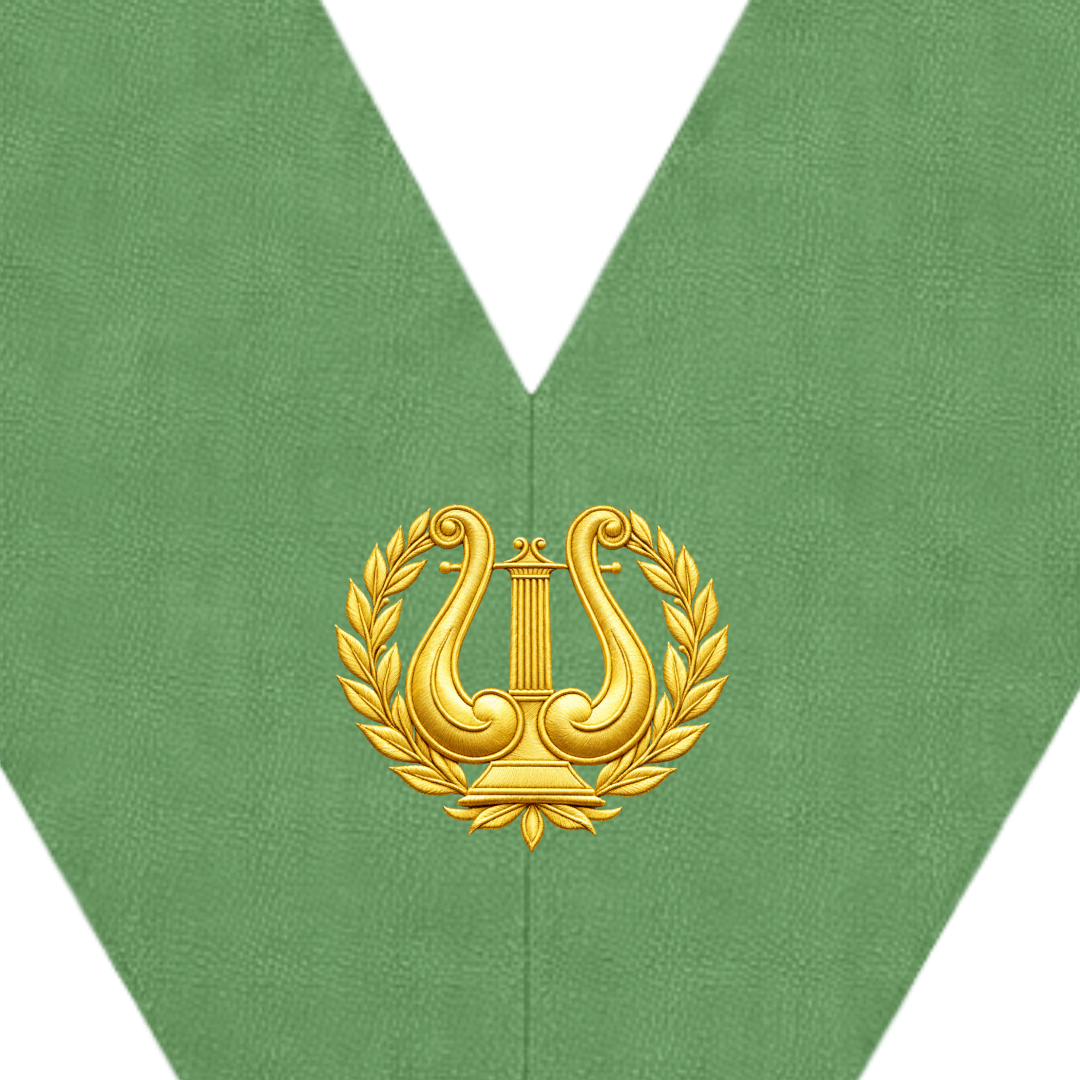 Grand Organist Grand Lodge Masonic Officer Collar