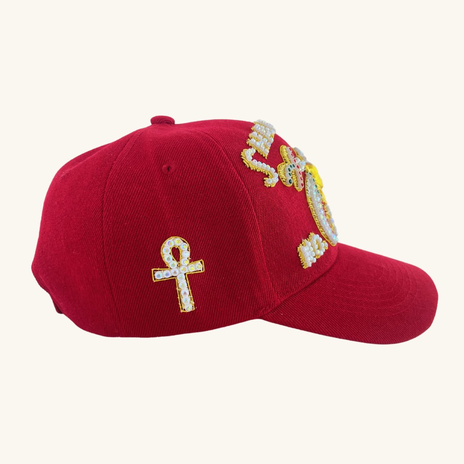 Masonic Shriners Single Row Jewel Baseball Cap