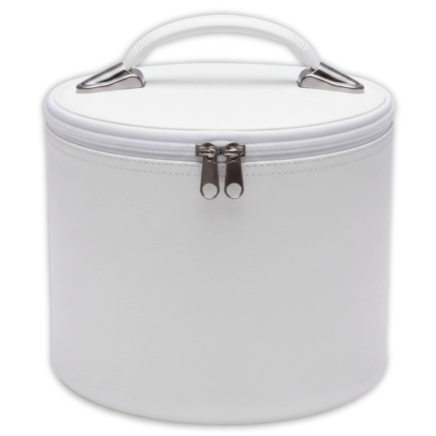 White Fez Case with Strong Handle & Red Inner