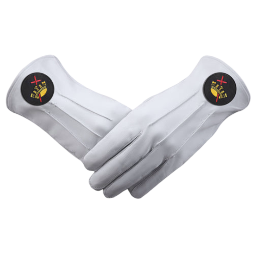 Knights Templar Commandery Gloves