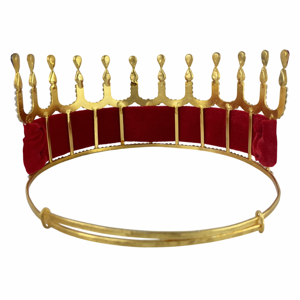 HOJ Crown Gold Tone with Silver Bugle