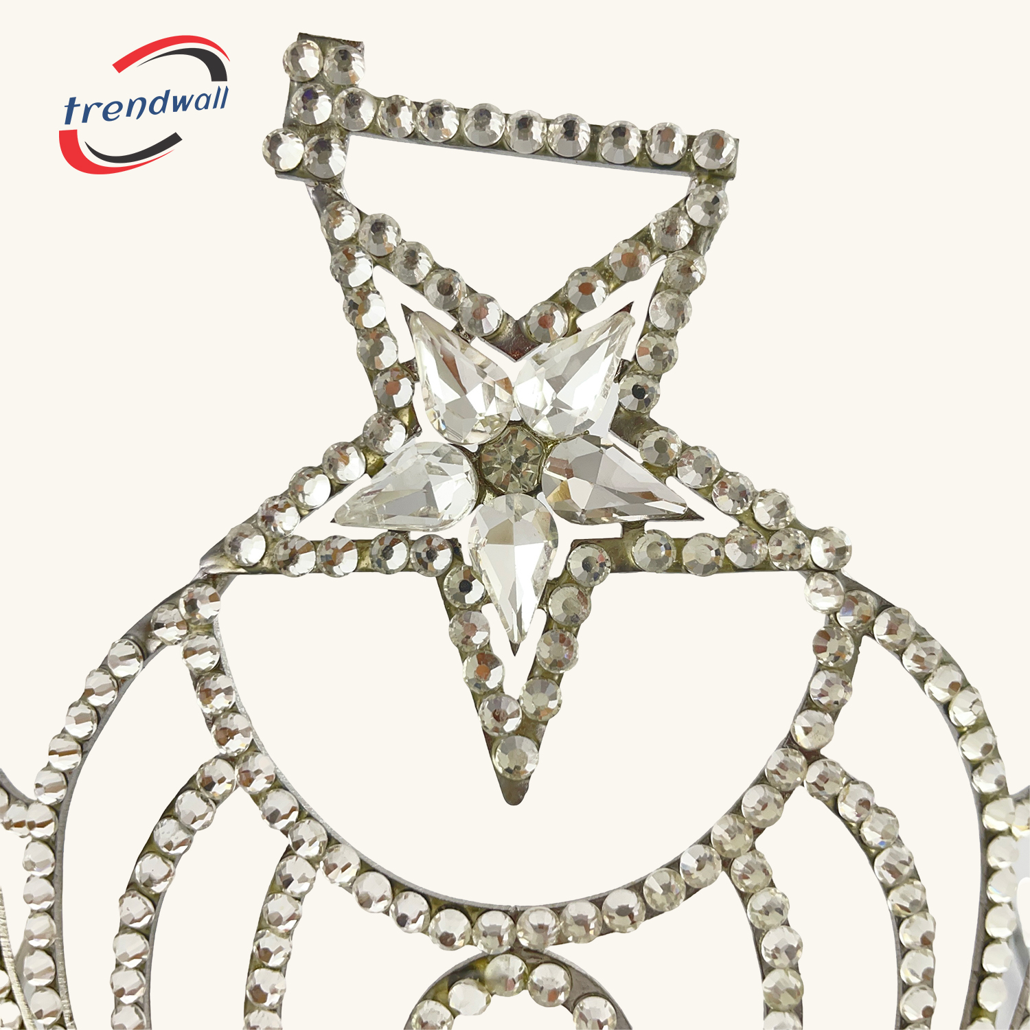 Masonic OES Grand Worthy Matron Crown with Gavel