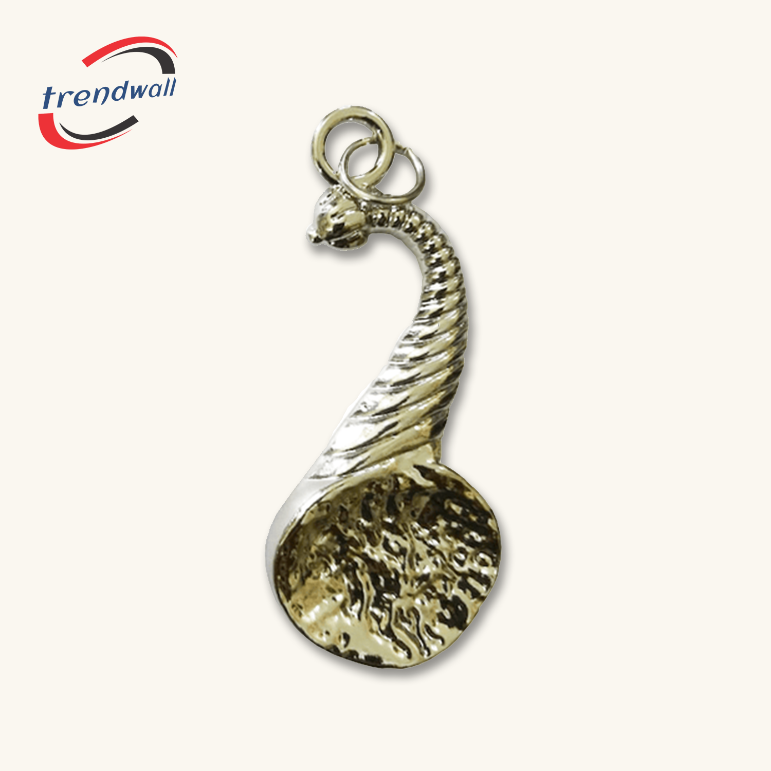 Junior Steward Blue Lodge Officer Collar Jewel - Silver Metal 