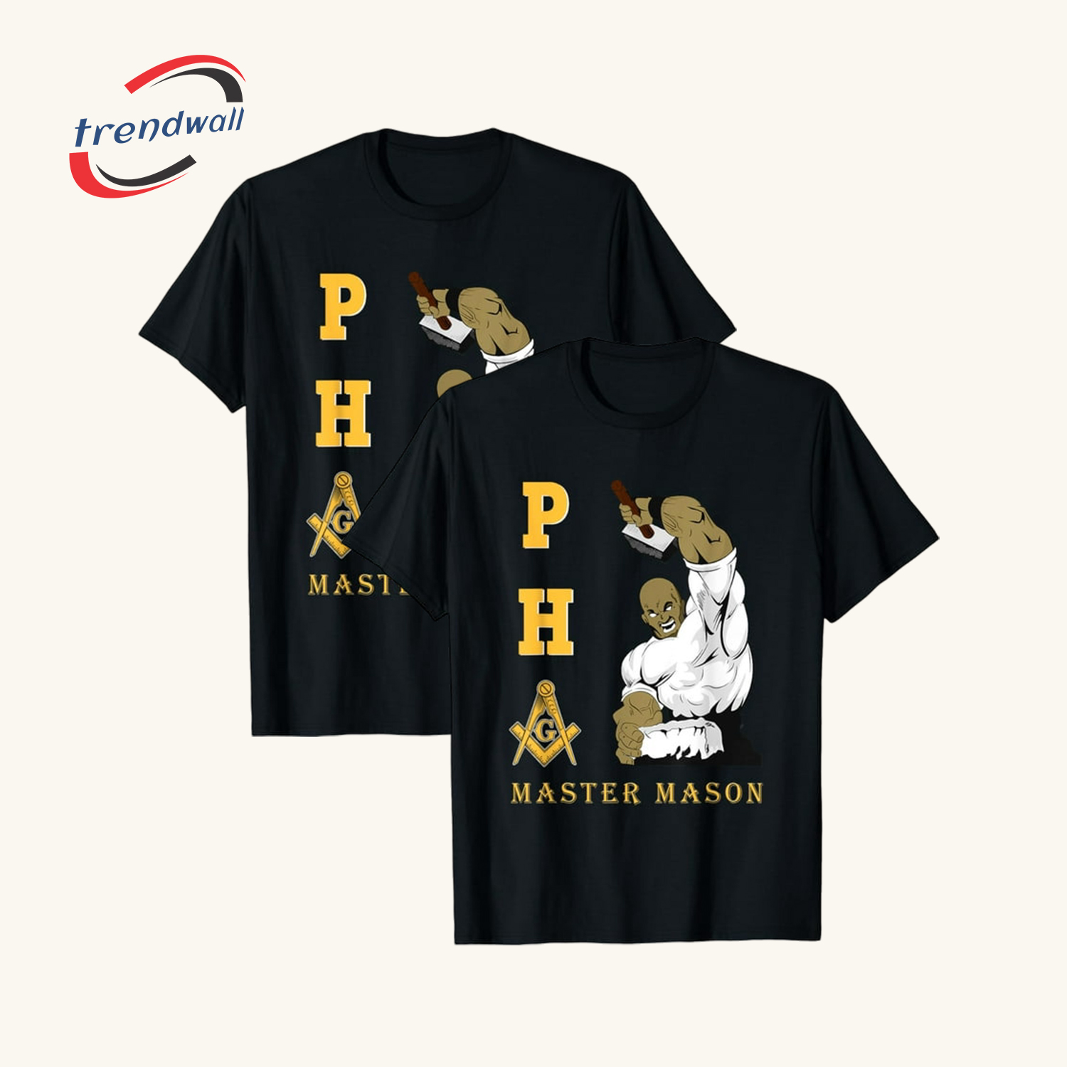 Masonic PHA Master Masons Father's Christmas T-Shirt 