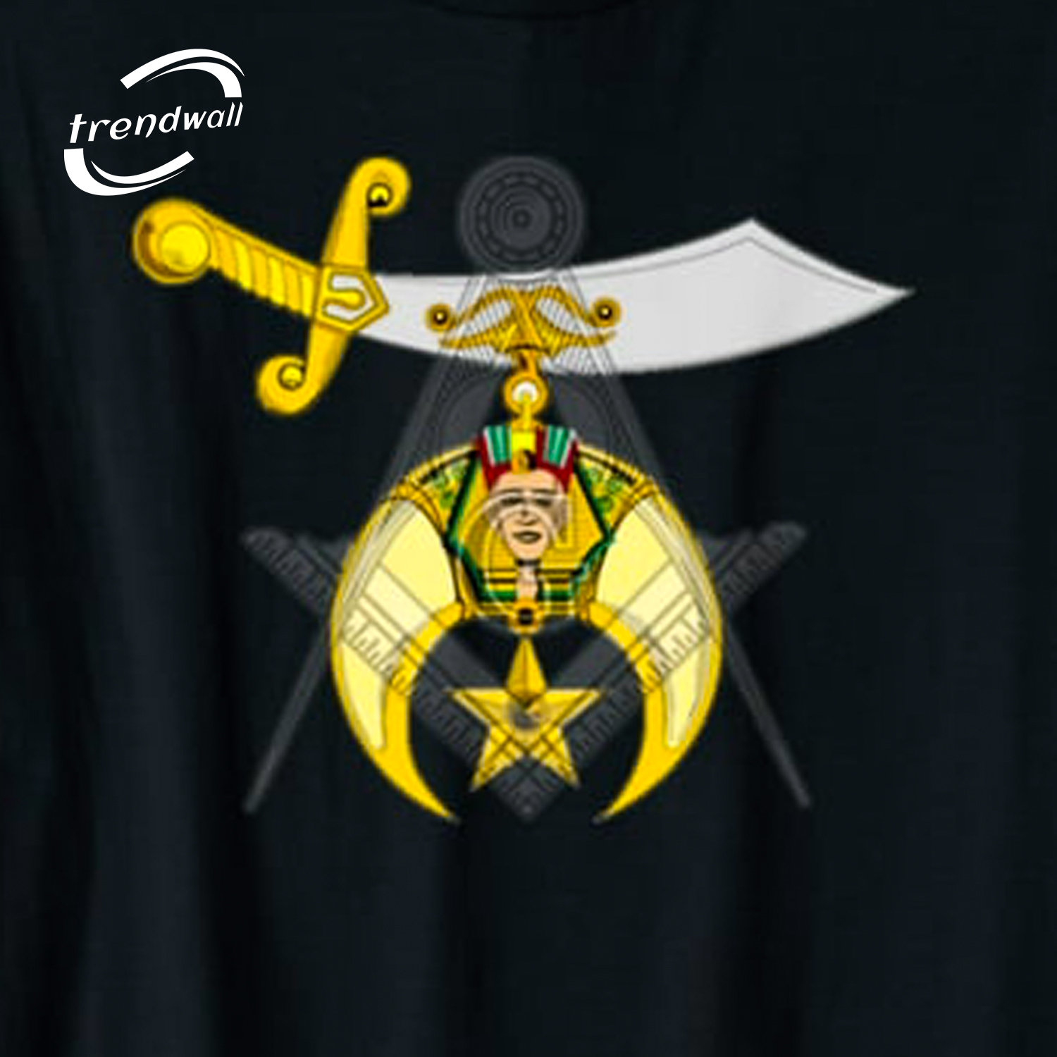 Masonic Shriner Overlay Lodge T-Shirt