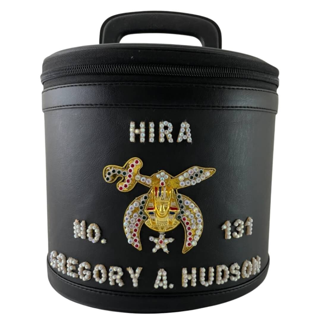 Masonic Shriners Custom Fez Case