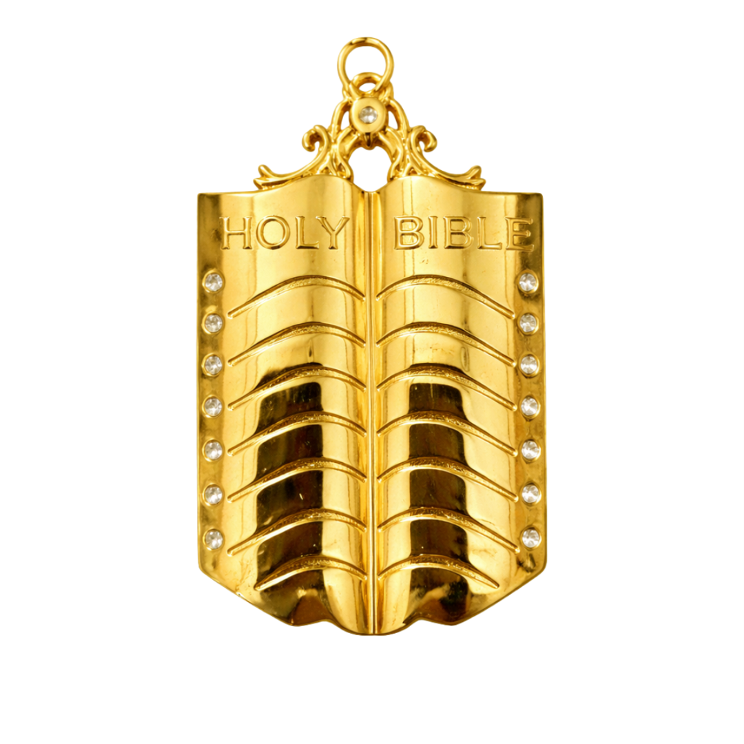 Chaplain Blue Lodge Officer Collar Jewel Gold Metal