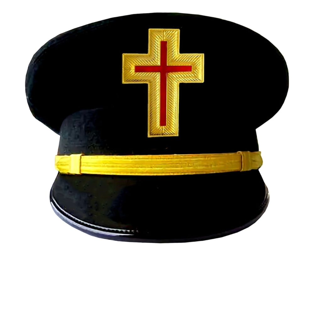Past Commander Knights Templar Commandery Fatigue Cap