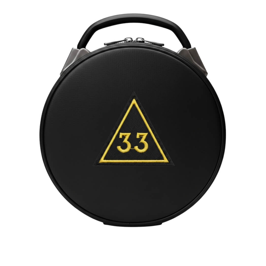 33rd Degree Scottish Rite Crown Cap Case