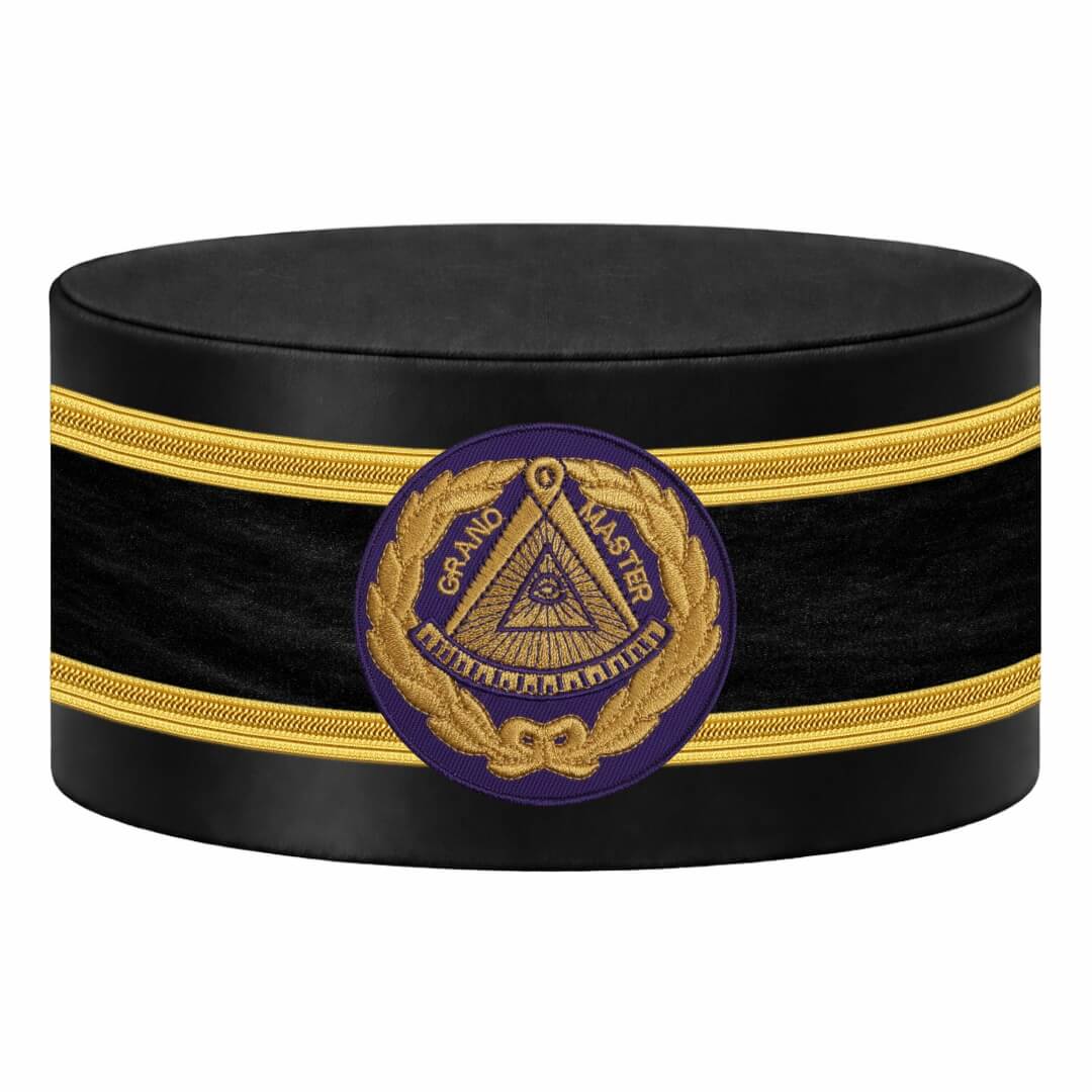 Grand Master Blue Lodge Crown Cap