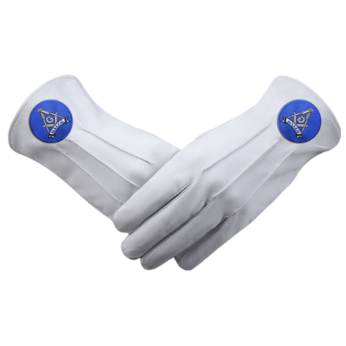 Master Mason Blue Lodge Gloves