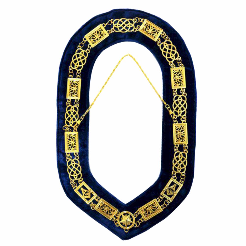 Grand Officers Blue Lodge Chain Collar