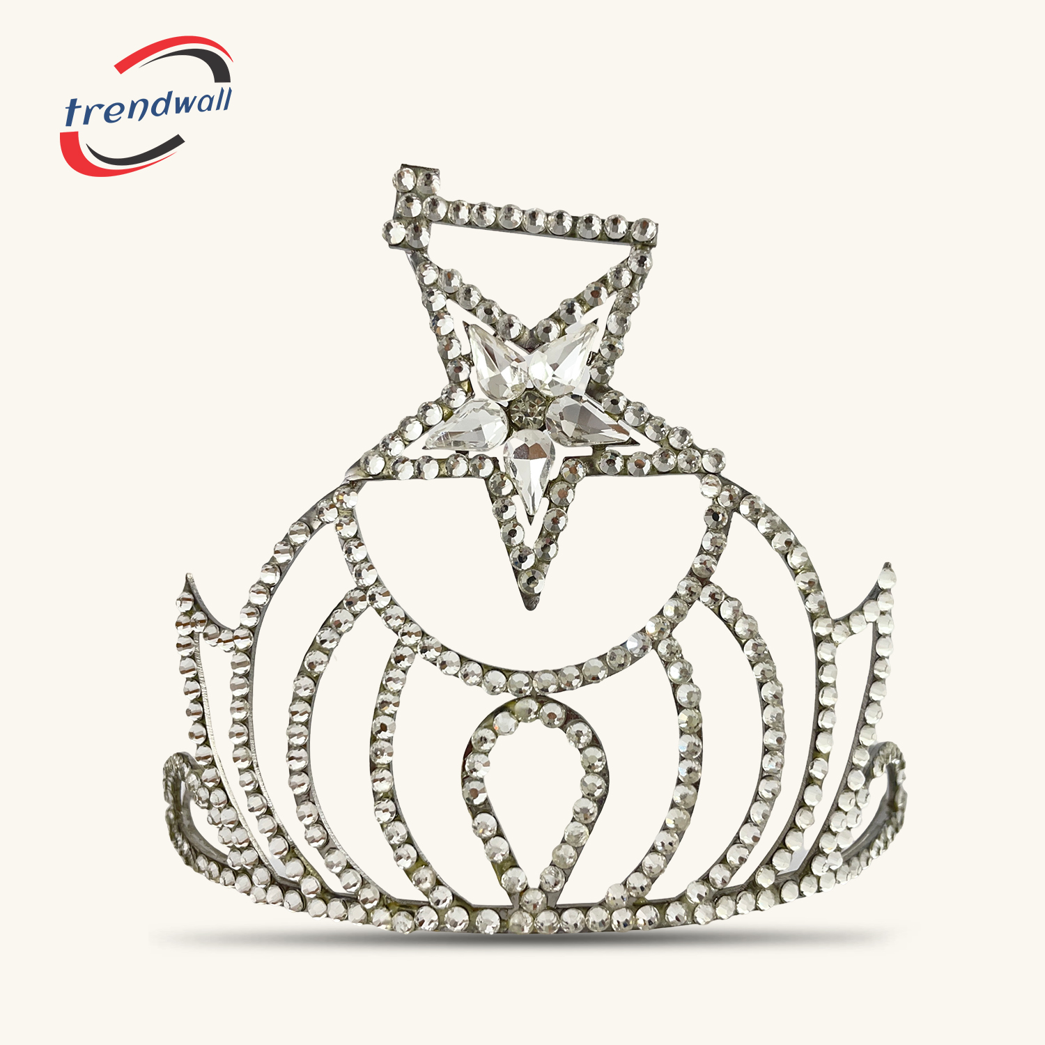 Masonic OES Grand Worthy Matron Crown with Gavel