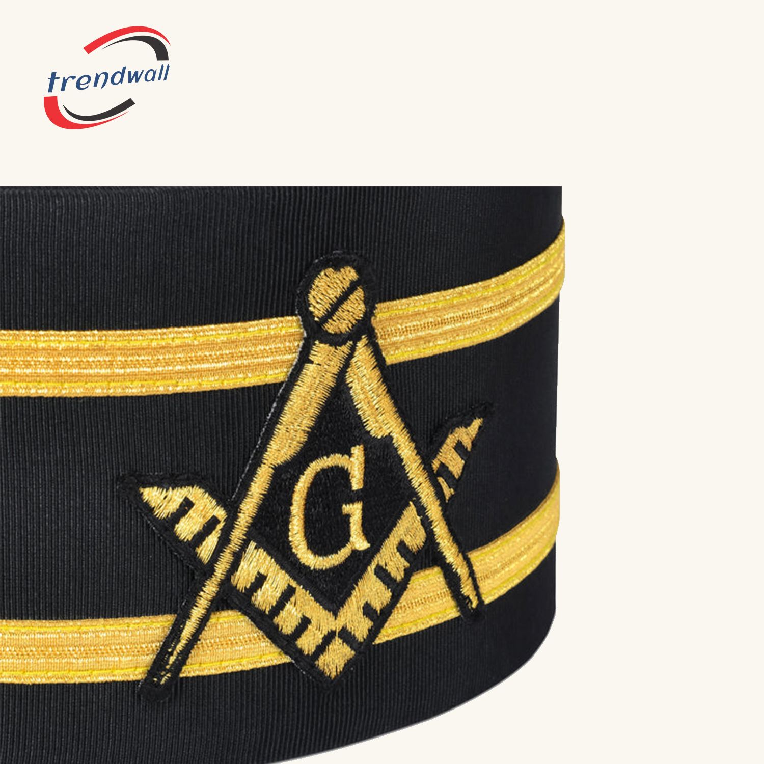 Master Mason Blue Lodge Crown Cap