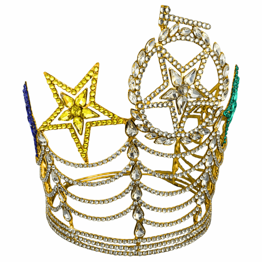 Grand Worthy Matron OES Crown Biggest Size Crown