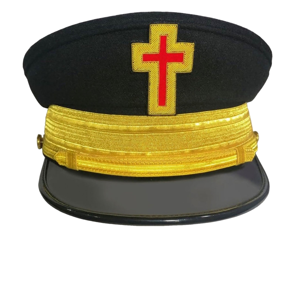 Past Commander Knights Templar Commandery Fatigue Cap