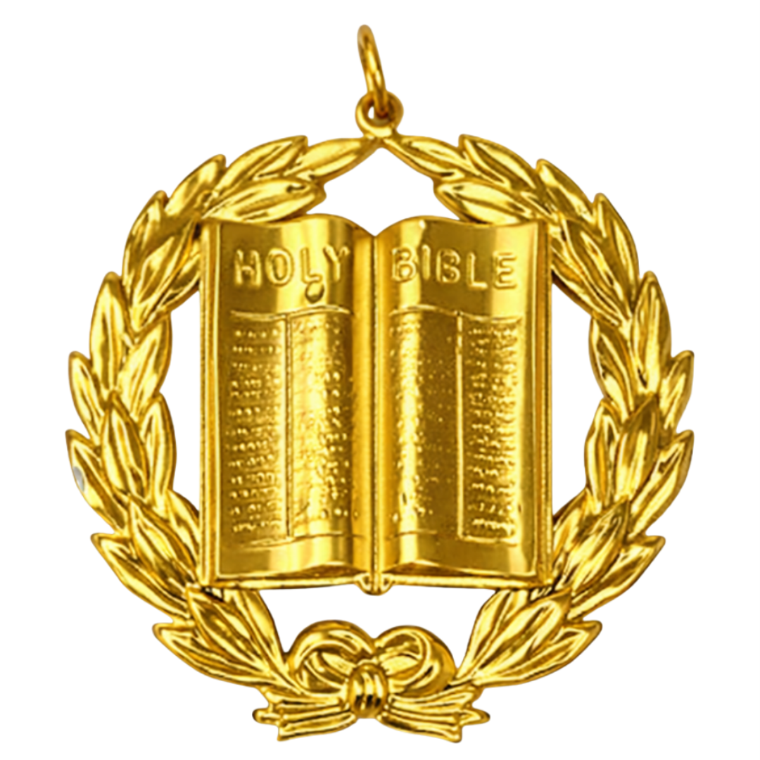 Grand Chaplain Blue Lodge Officer Collar Jewel - Gold