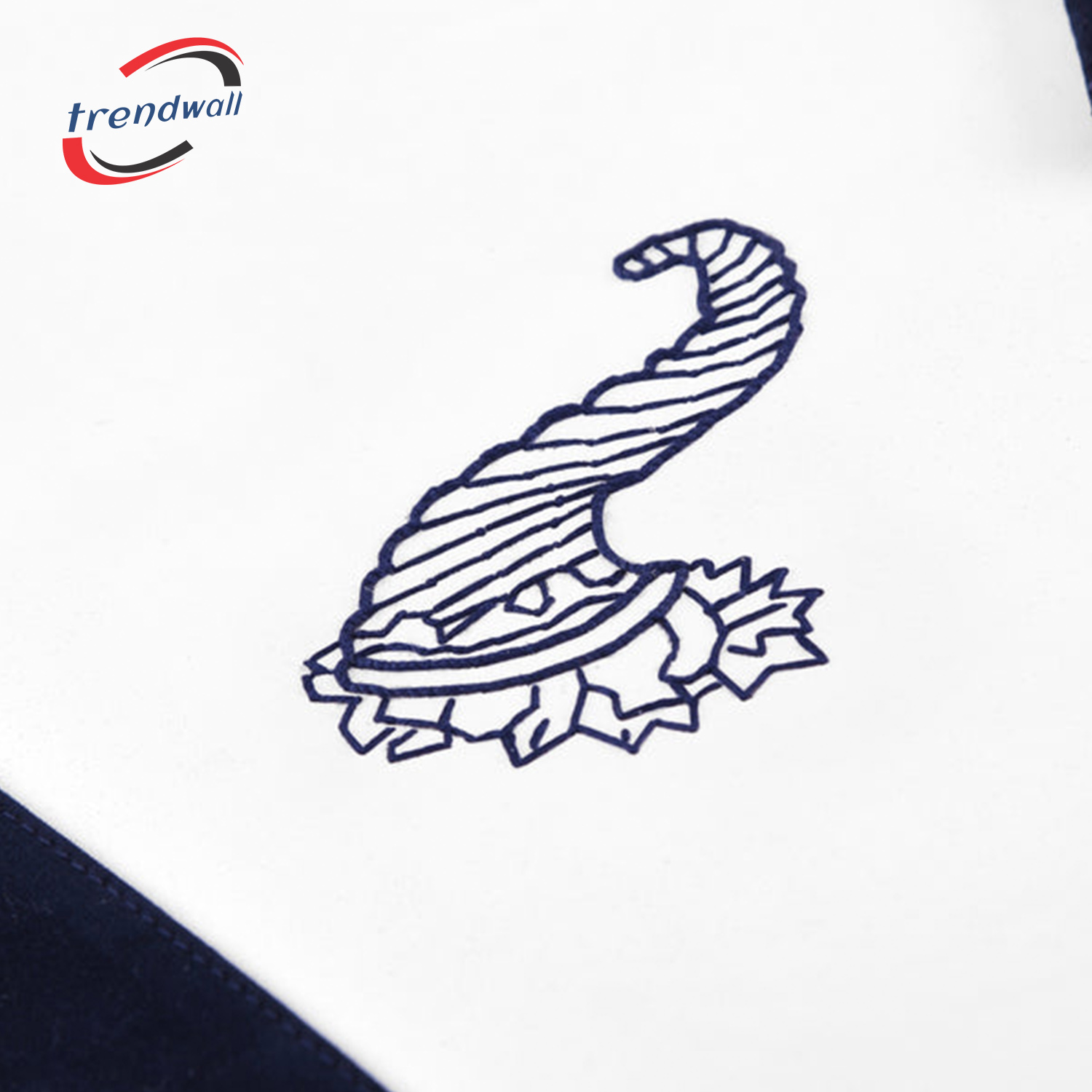 Junior Steward Blue Lodge Officer Apron - Silver Embroidery Thread