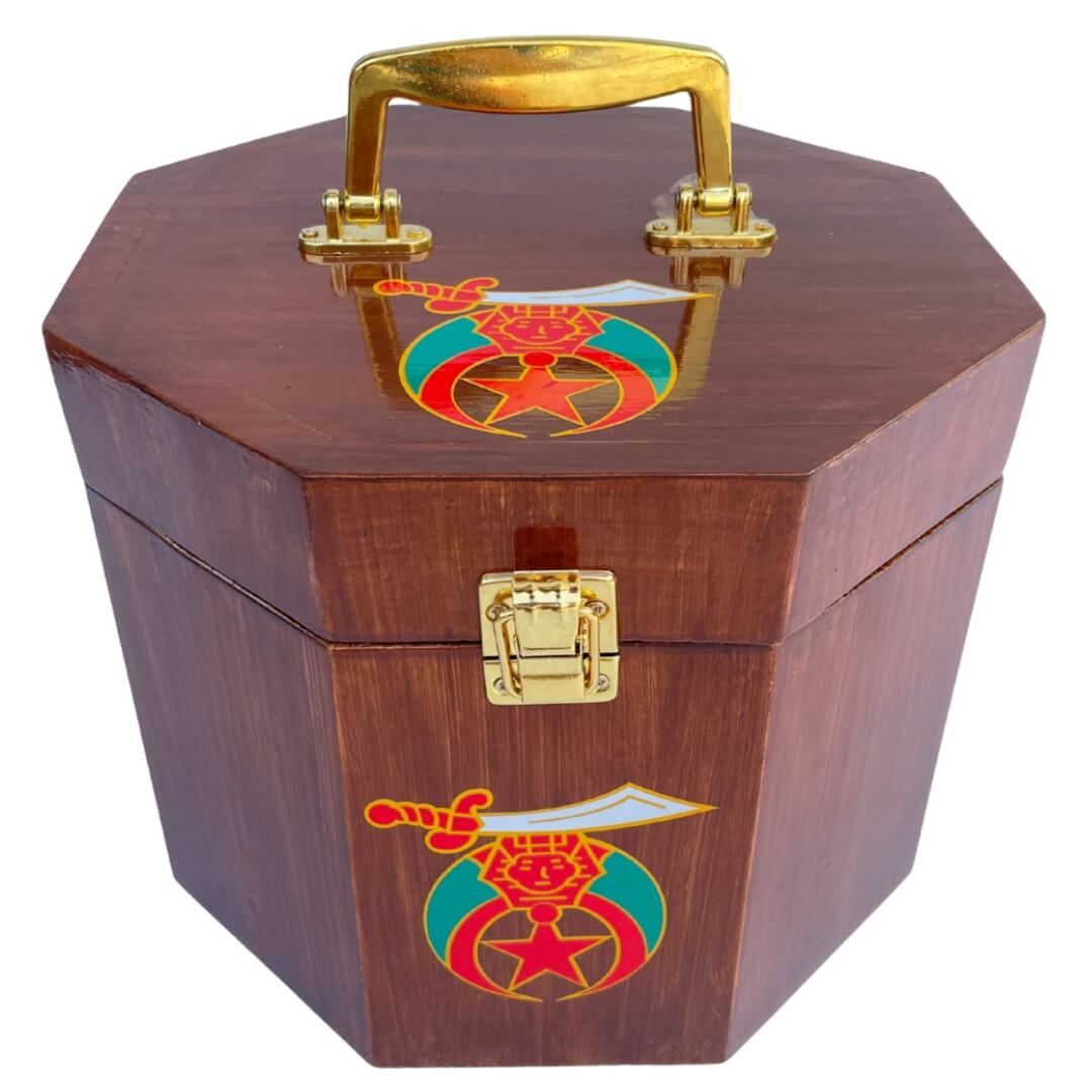 Shriners Fez Crown Case