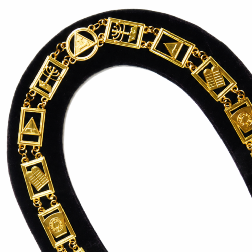English Scottish Rite Chain Collar