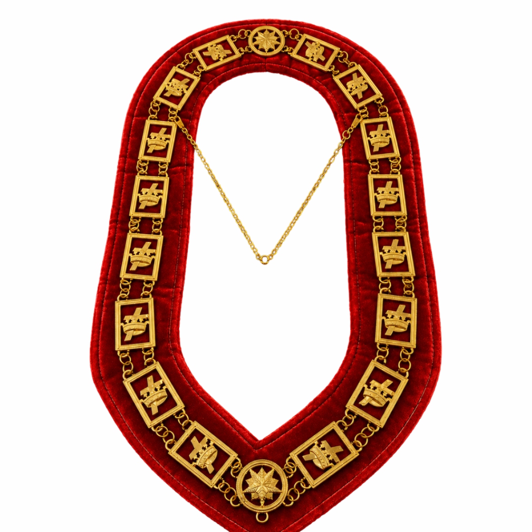 Knights Templar Commandery Chain Collar