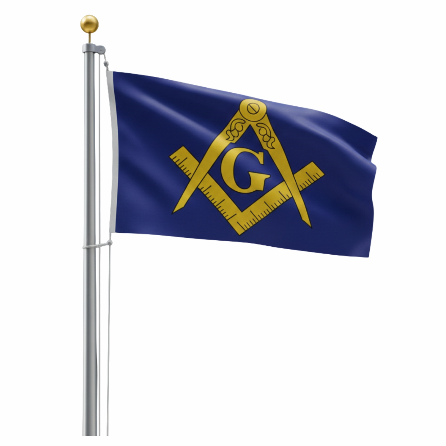 Master Mason Blue Lodge Flag 