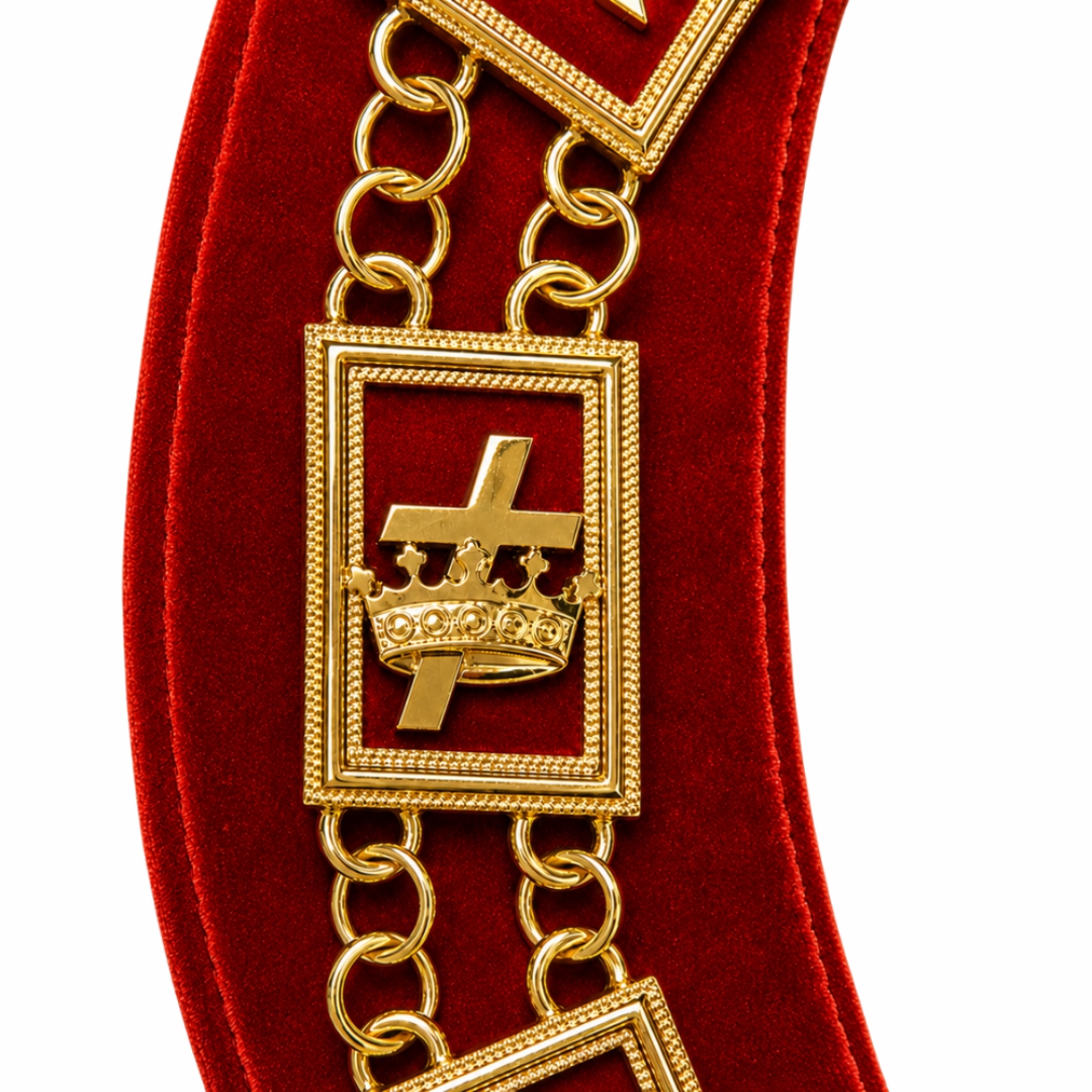 Knights Templar Commandery Chain Collar