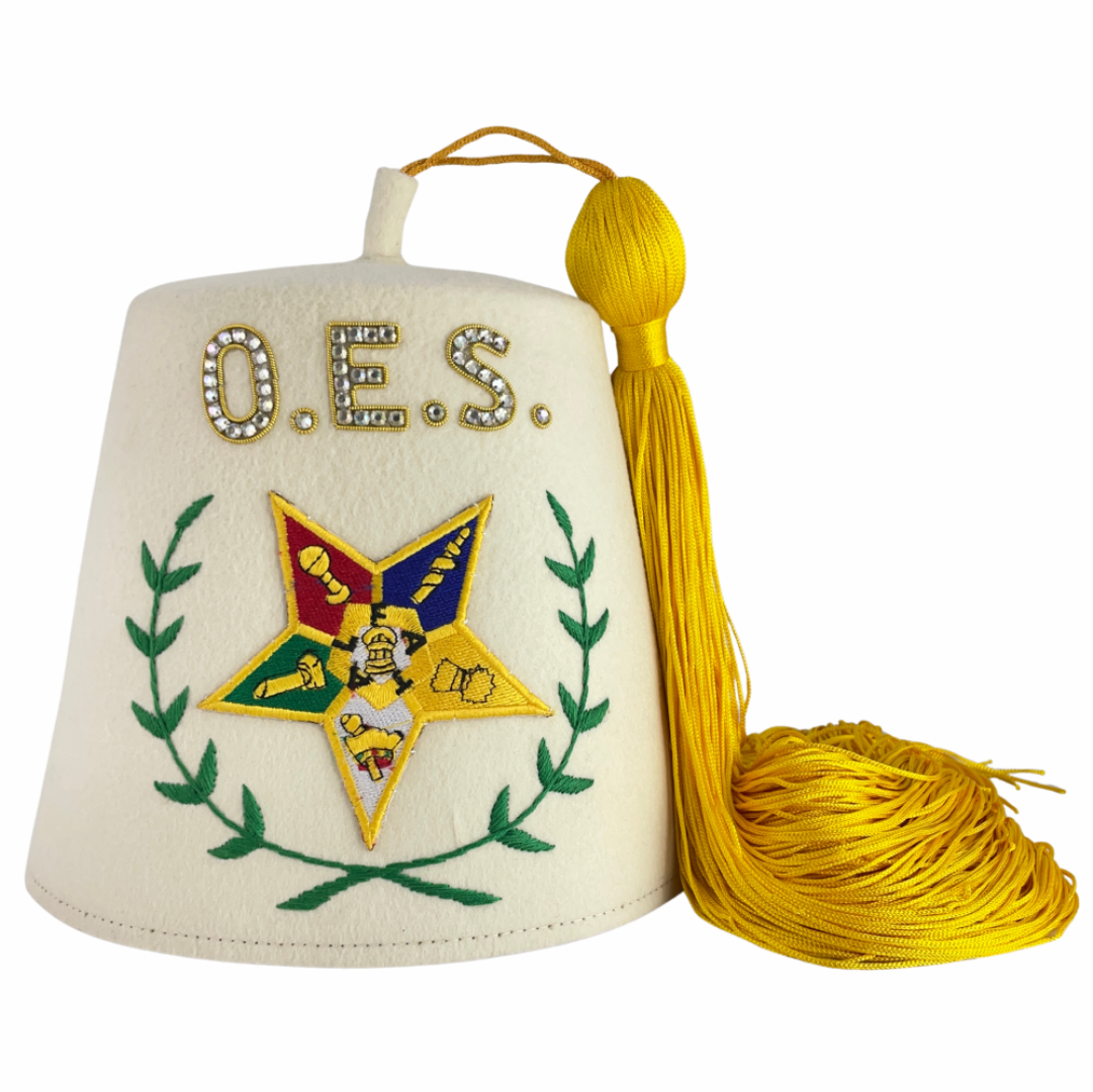 OES with Wreath, OES Fez