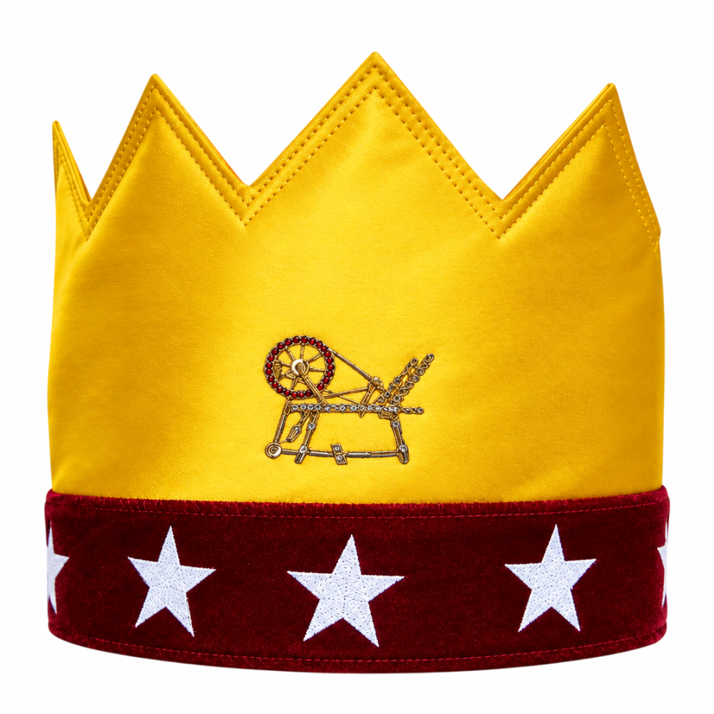 Masonic HOJ Satin Crown