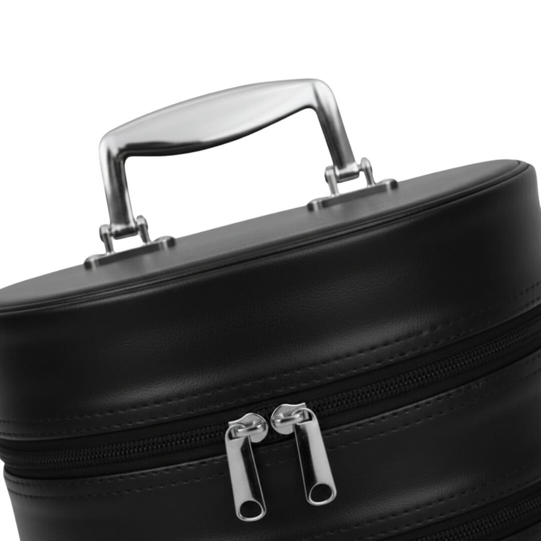 Masonic OES Fez Case Black Color Dual Step