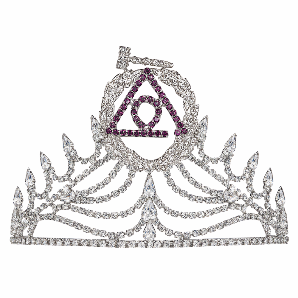 Past Matron LOCOP Crown with Wreath
