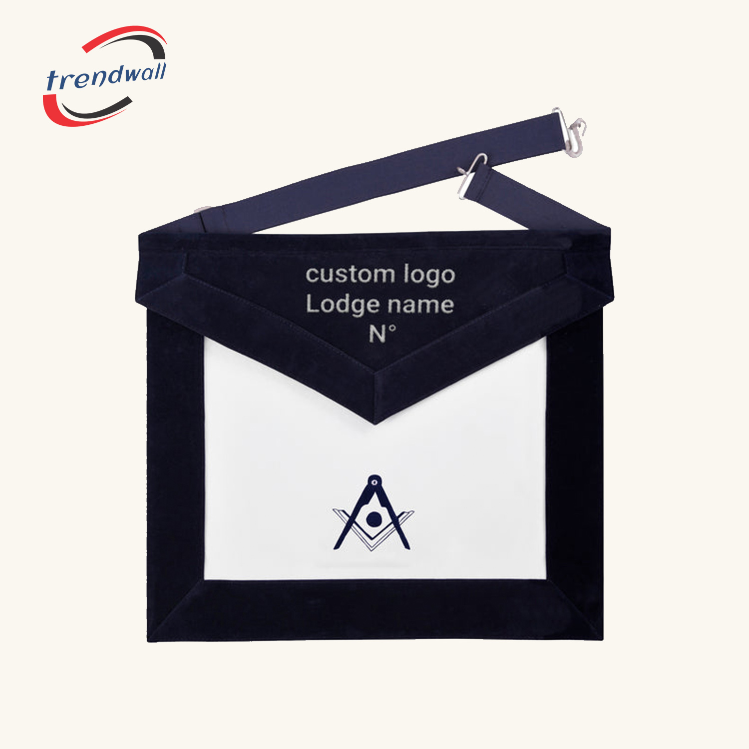 Senior Deacon Blue Lodge California Officer Apron 