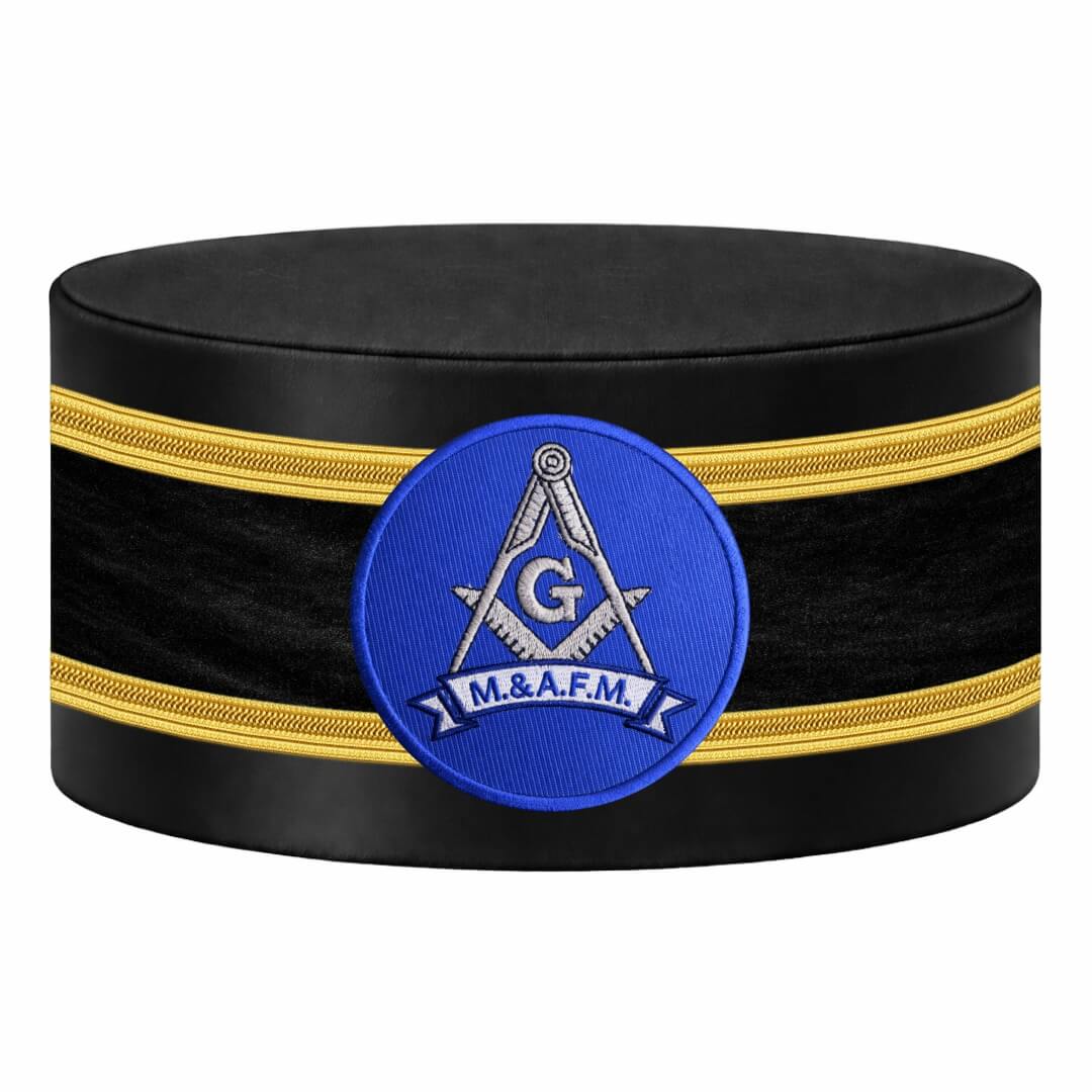 Master Mason Blue Lodge Crown Cap