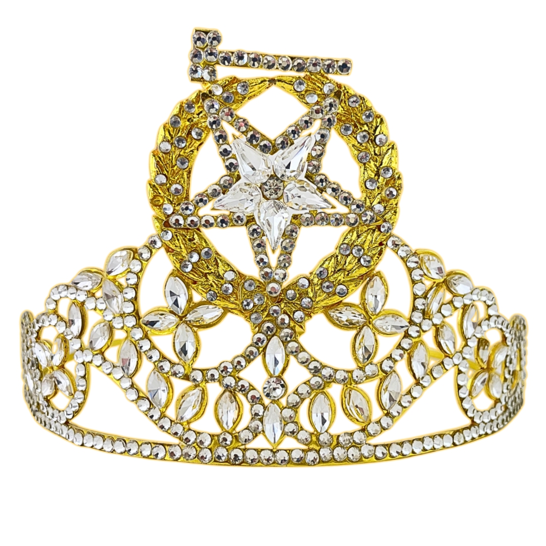 OES Grand Worthy Matron Silver Star Crown