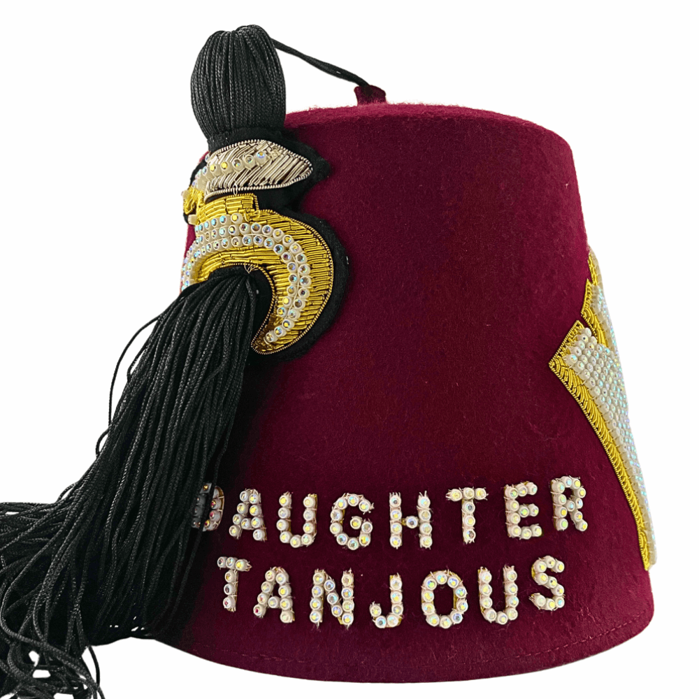 Shriners Burgundy Fez