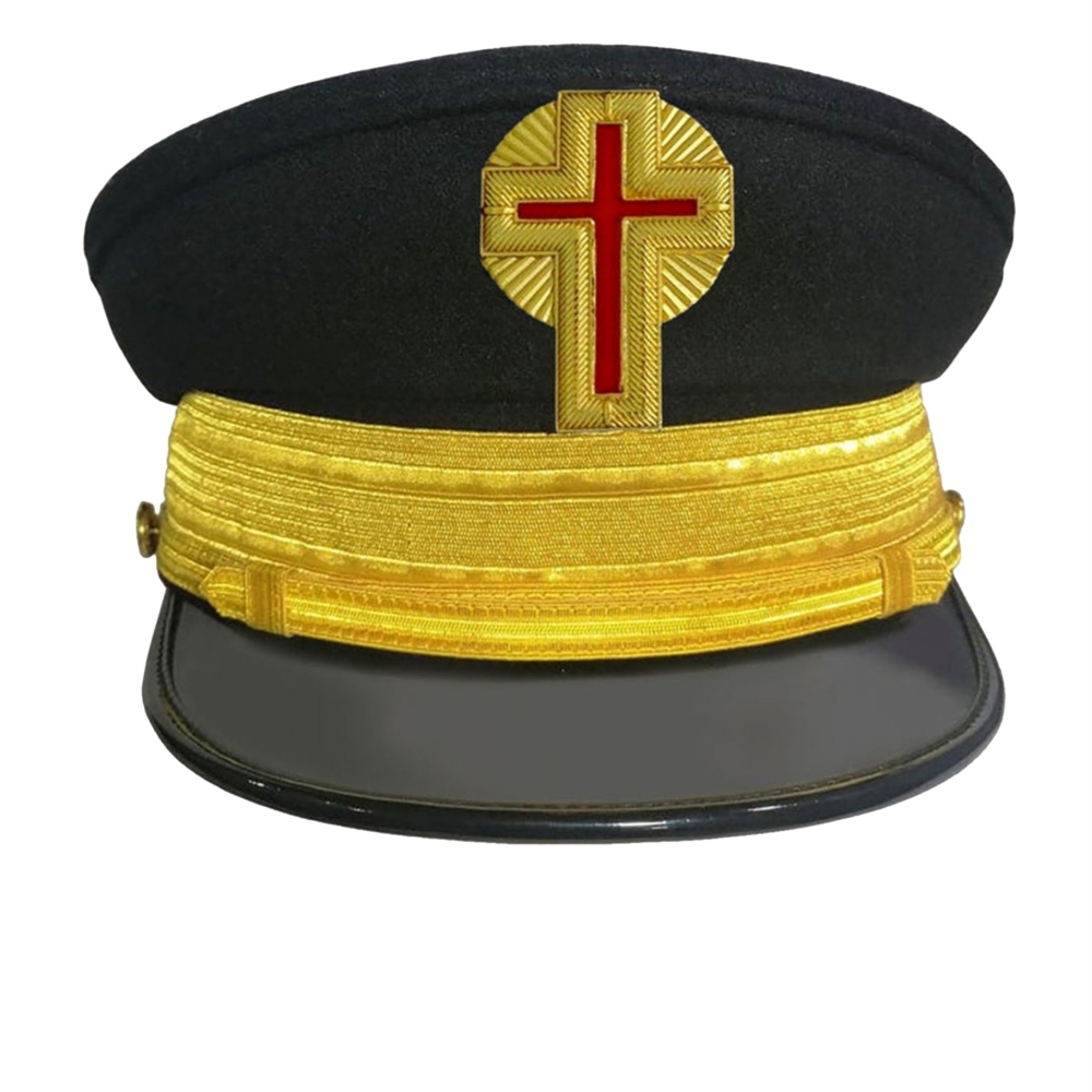Past Commander Knights Templar Commandery Fatigue Cap