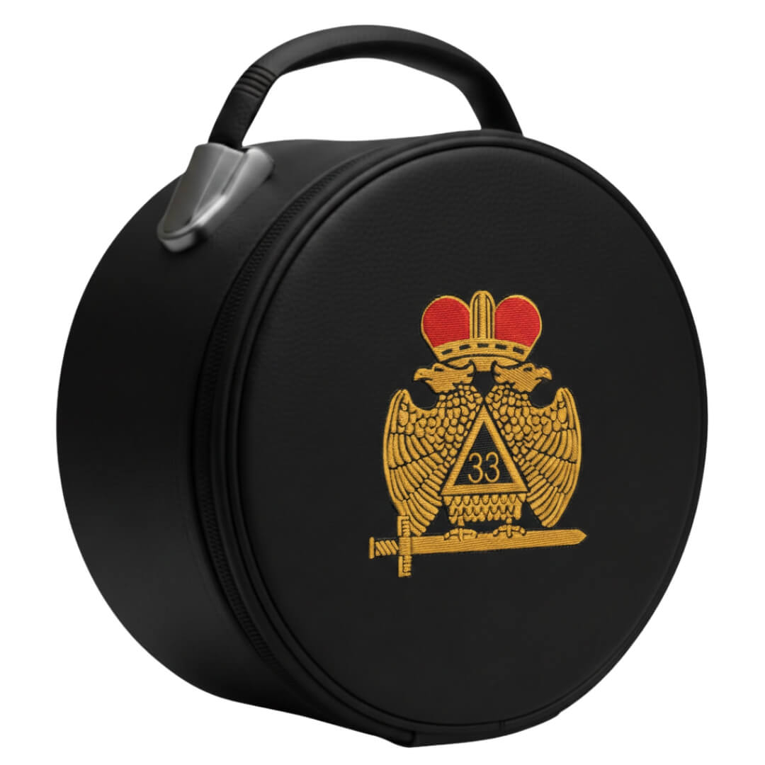 33rd Degree Scottish Rite Crown Cap Case