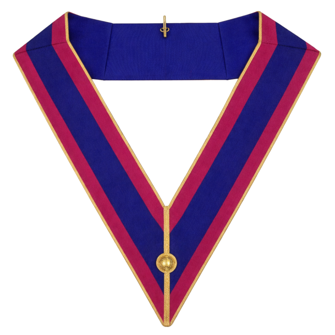 Provincial Mark Collar - Pink & Blue