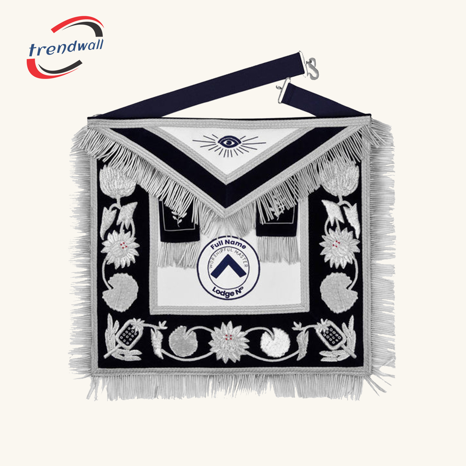Worshipful Master Blue Lodge Apron