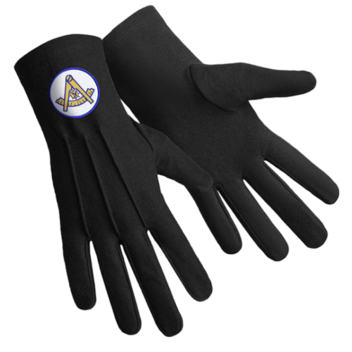 Past Master Blue Lodge California Regulation Gloves
