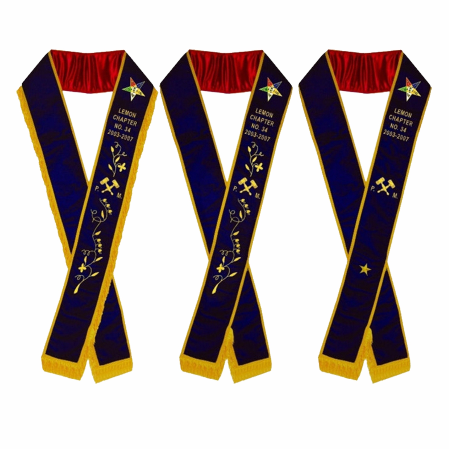 Past Matron OES Sash
