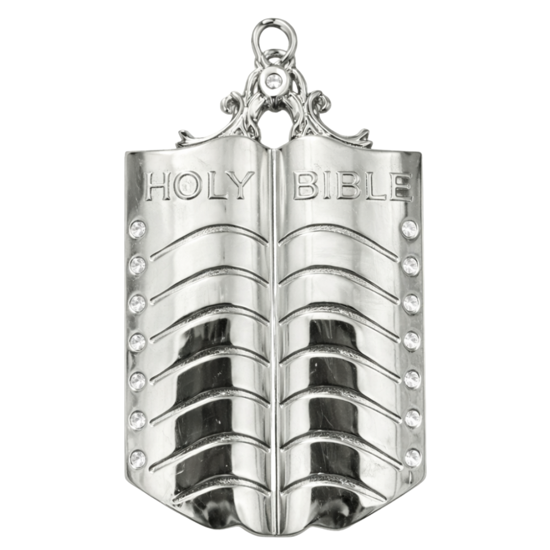 Chaplain Blue Lodge Officer Collar Jewel - Gold Metal